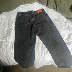 Princess Polly Black Denim Jeans